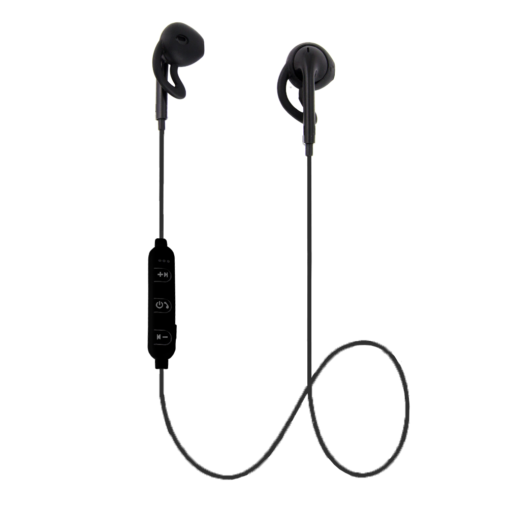 auricolari sportivi Bluetooth neri in-ear